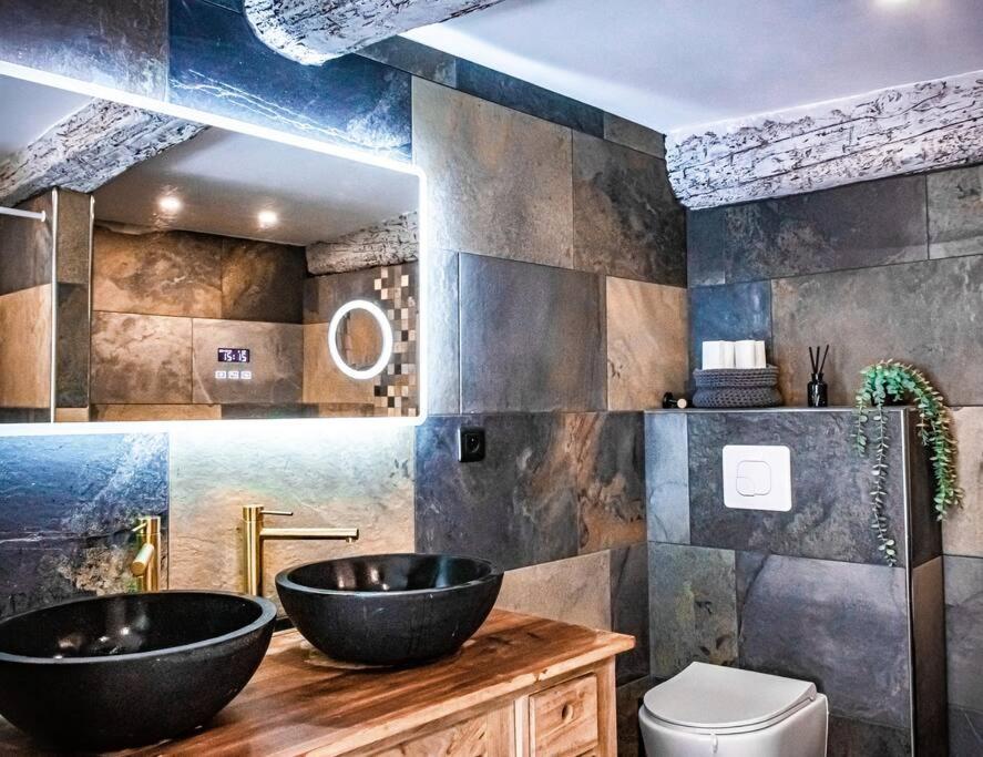 Duplex, Jacuzzi, Terrasse Sur Les Toits Appartement Nice Buitenkant foto