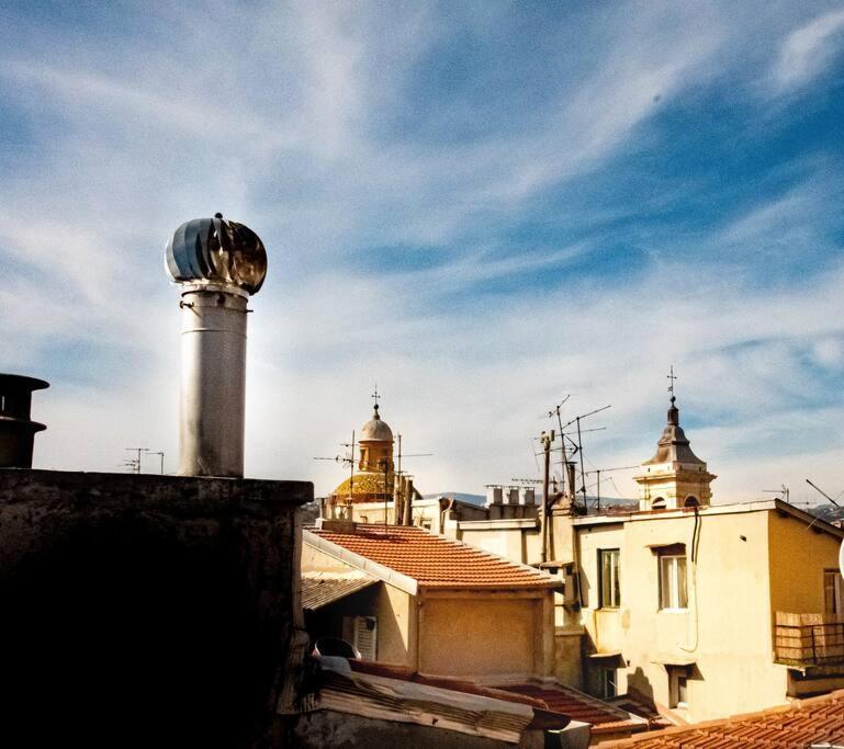 Duplex, Jacuzzi, Terrasse Sur Les Toits Appartement Nice Buitenkant foto