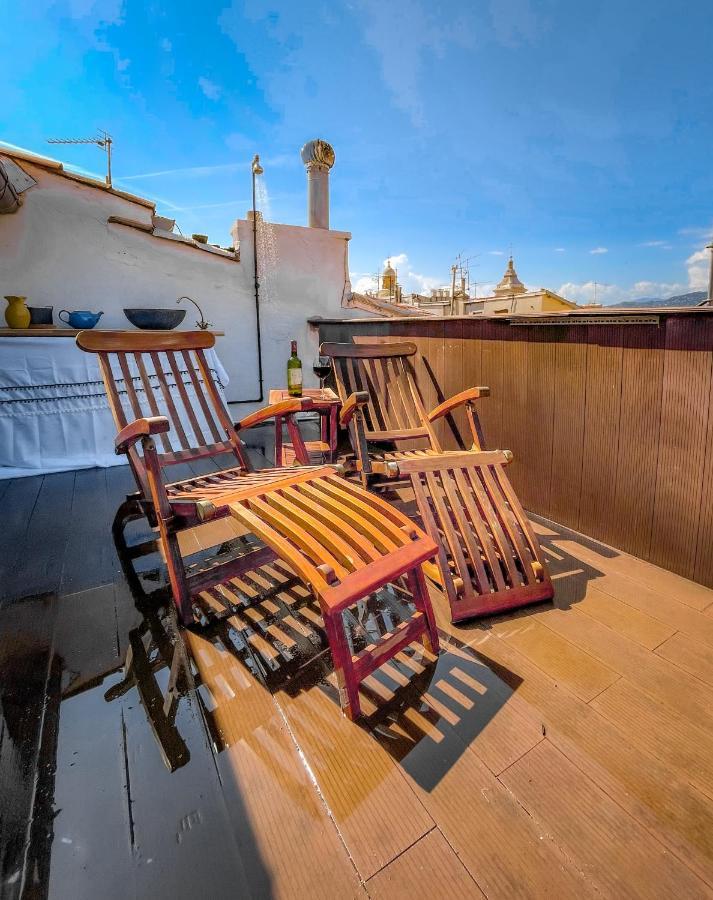 Duplex, Jacuzzi, Terrasse Sur Les Toits Appartement Nice Buitenkant foto